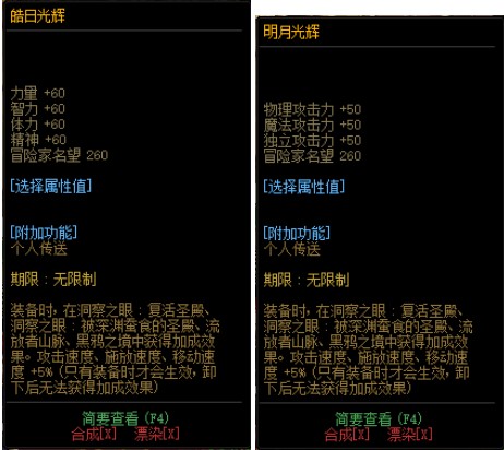dnf五一套光环属性2021
