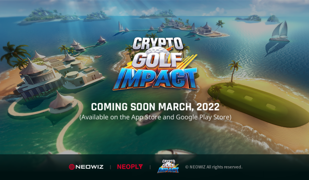 NEOWIZ首款PE游戏《Crypto  Golf  Impact》，开放路线图