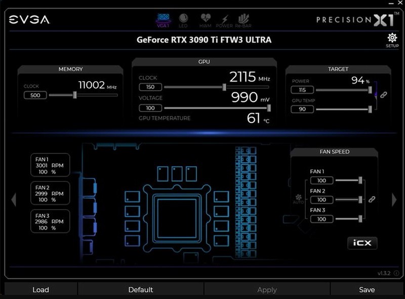 15000元起的RTX3090 Ti显卡，可以解锁满血状态，功耗达到516W。