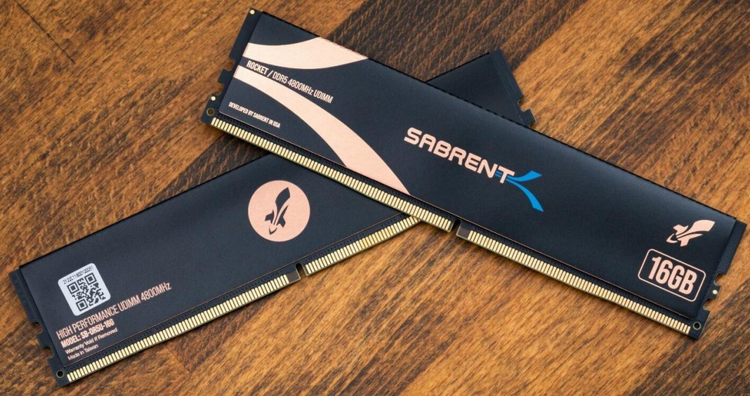 硬盘制造商Sabrent将很快推出DDR5内存模块。  第2张