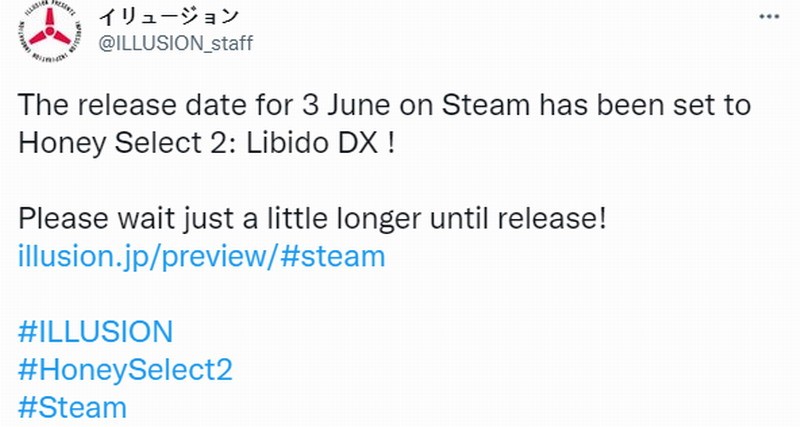 IShe《甜心选择2:：Libido DX》Steam版于6月3日发布。