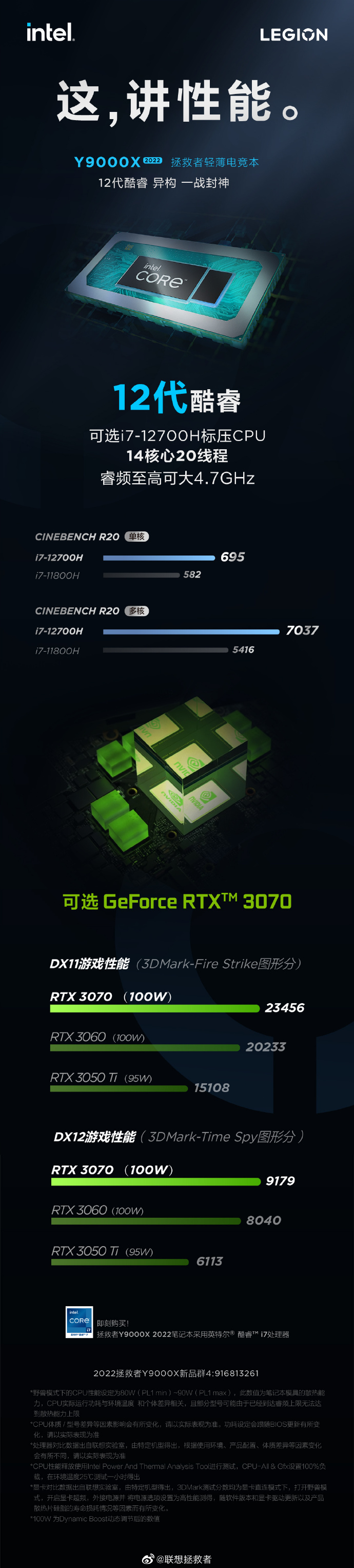 联想Y9000X2022将于5月24日正式发布。  第5张