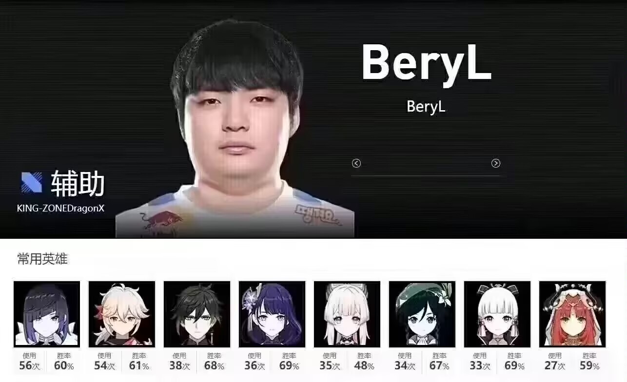 beryl为什么叫原神哥
