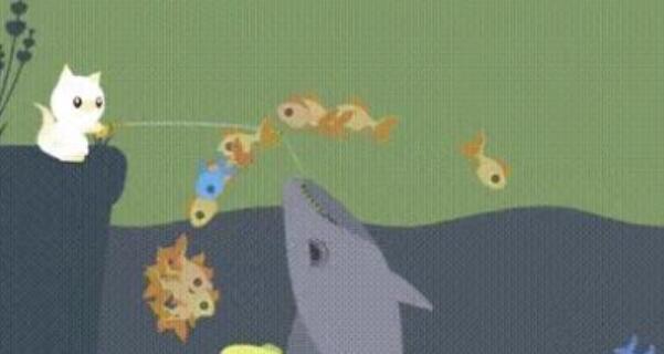 小猫钓鱼怎么钓鲨鱼